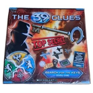 The 39 Clues SEARCH FOR THE KEYS Board Game University Games/Scholastic